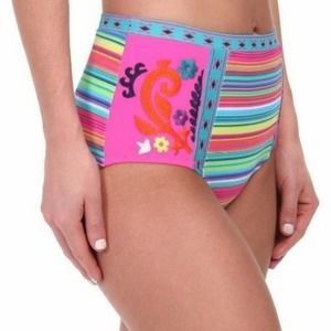 Nanette Lepore Flora Fiesta Pin Up Bikini Bottom